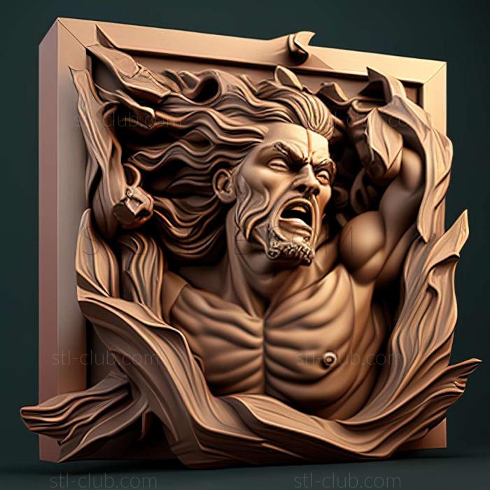 3D model Shazam Rage of the Gods (STL)